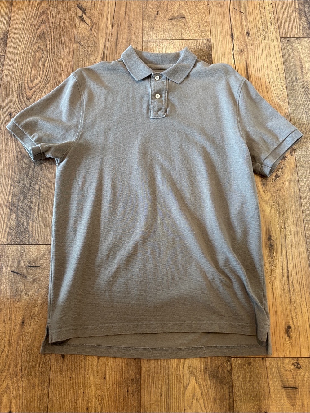 J.Crew Men's Classic Gray Vintage Polo
